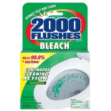Wd-40 Wd-40 2000 Flushes Chlorine Automatic Concentrated Toilet Bowl Cleaner 290071 - Pack of 12 290071